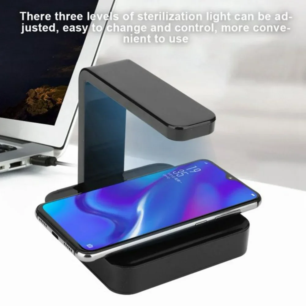 Pure Mobile Ultraviolet Sterilization Cell Phone Wireless Charger
